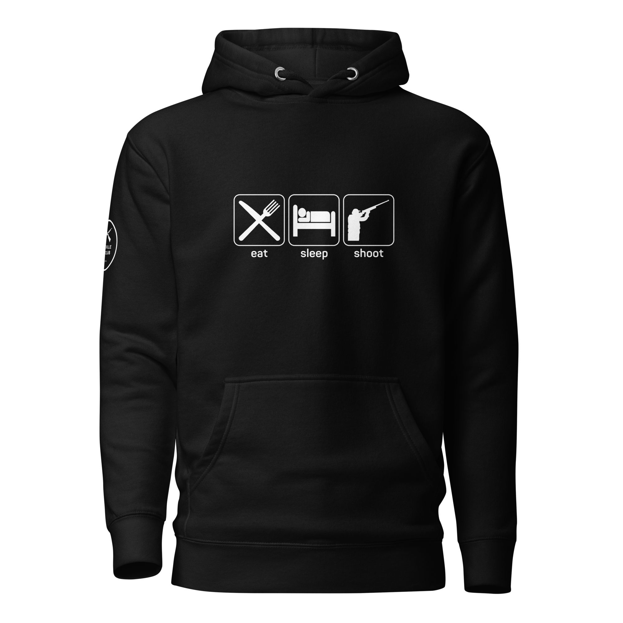 Eat Sleep Shoot Trap Unisex Hoodie