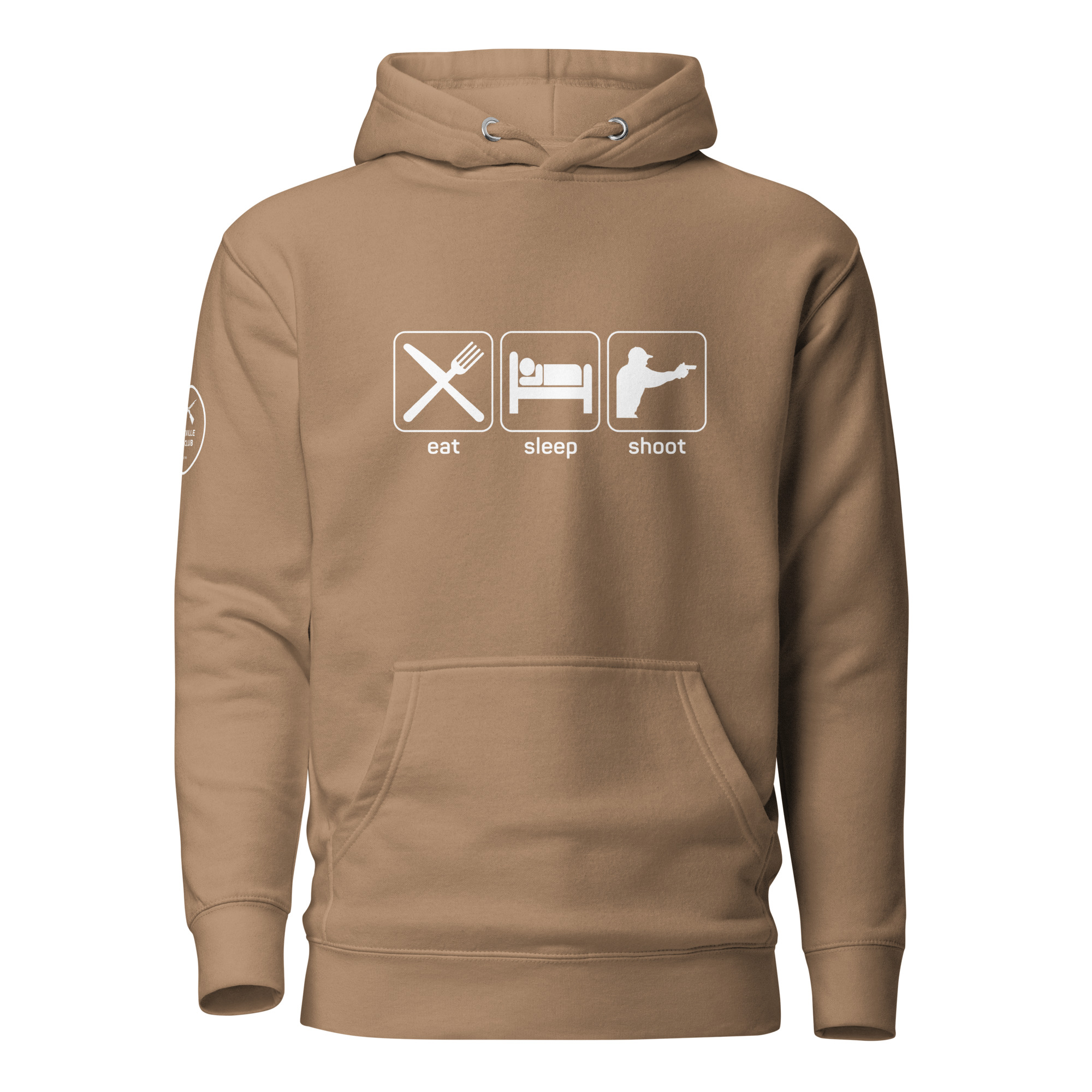 EAT SLEEP SHOOT Unisex Hoodie - Image 19