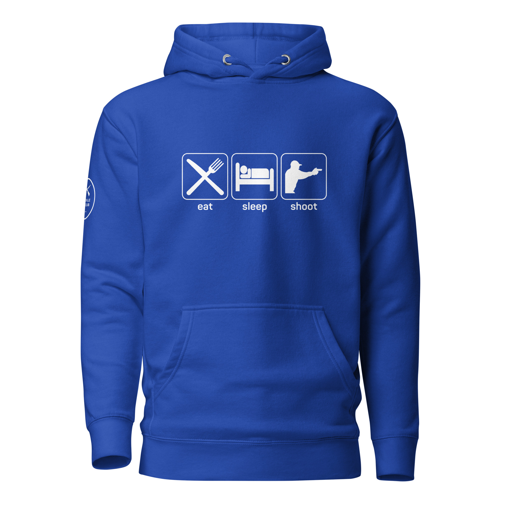 EAT SLEEP SHOOT Unisex Hoodie - Image 11