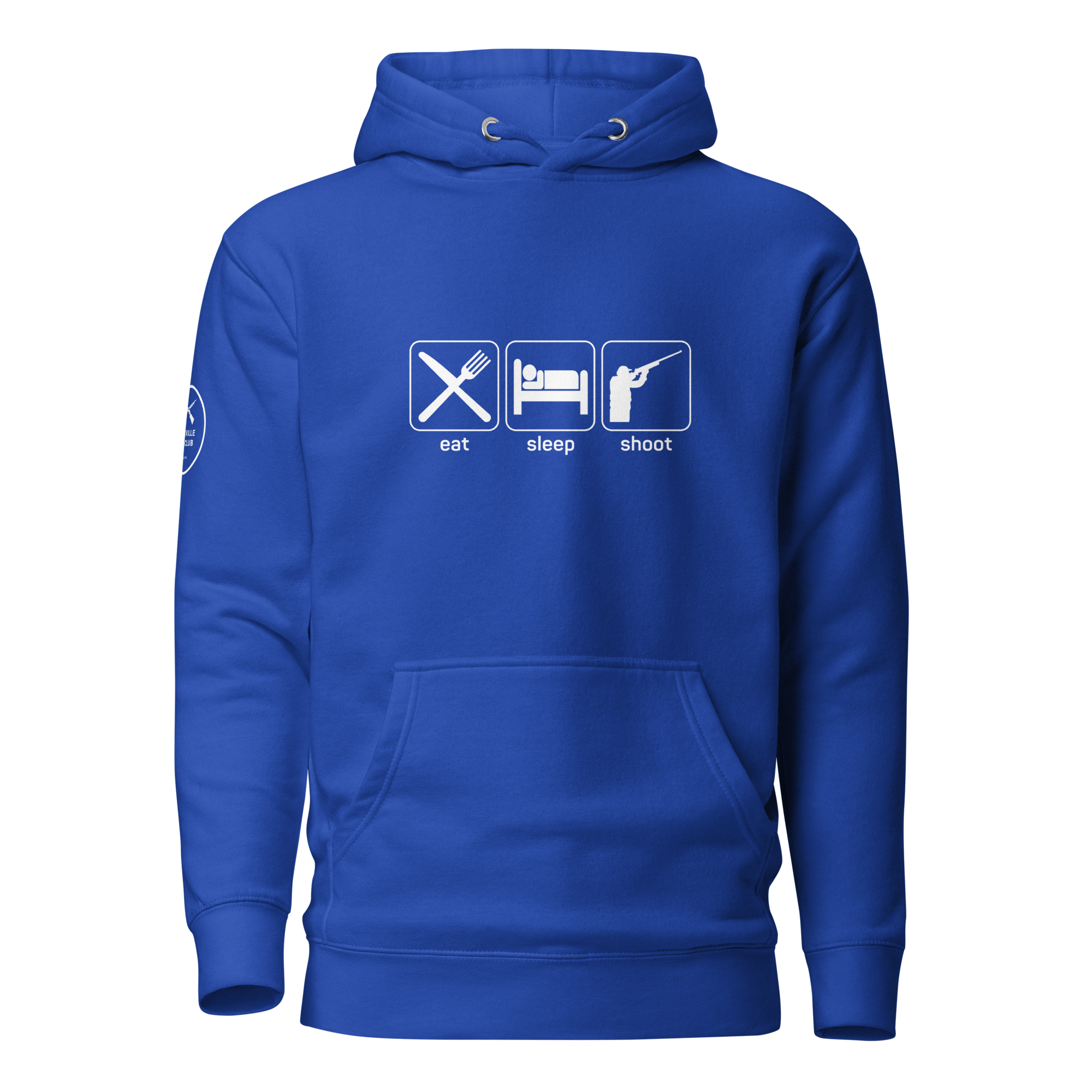 Eat Sleep Shoot Trap Unisex Hoodie - Image 11