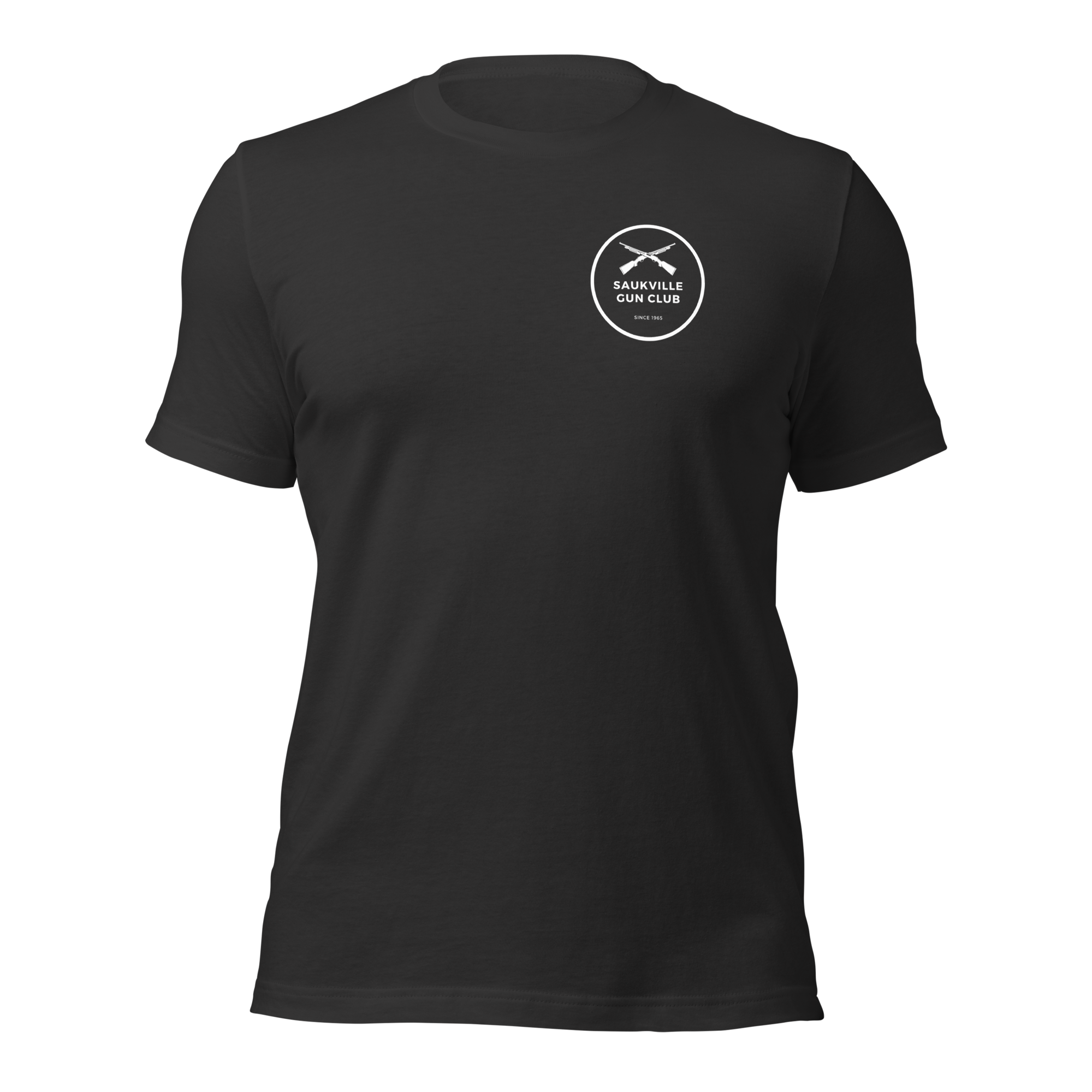 Saukville Logo Dark T-Shirt - Image 3