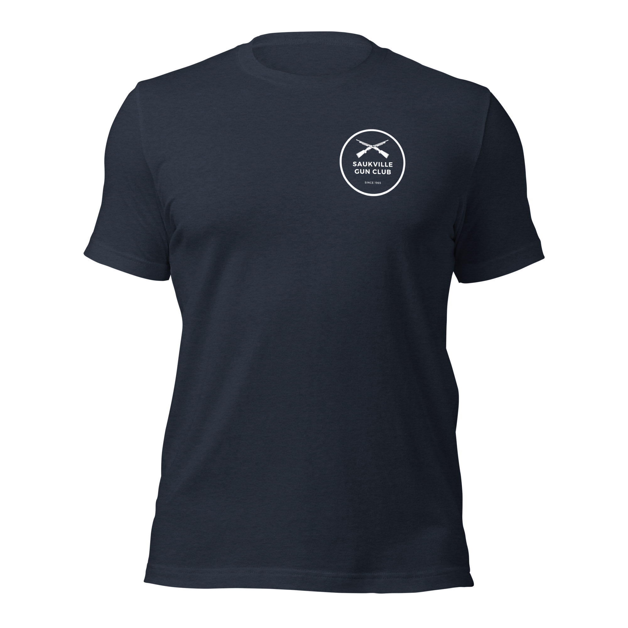 Saukville Logo Dark T-Shirt - Image 4